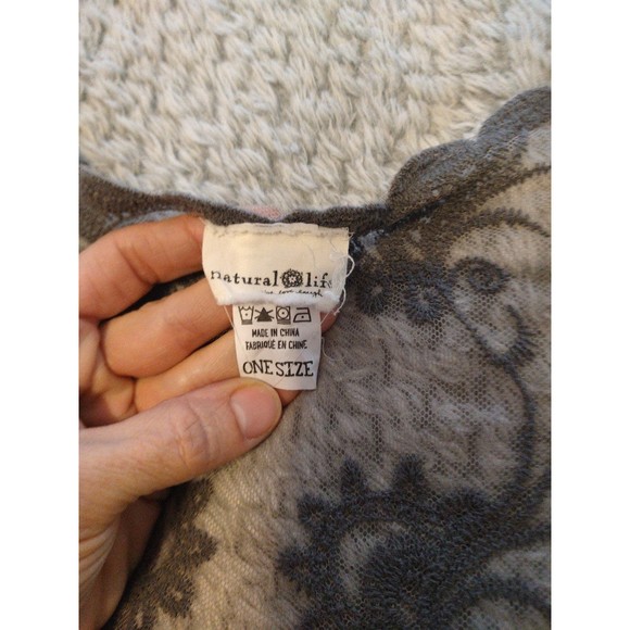 NATURAL LIFE Sheer Brown Cardigan - Picture 11 of 12